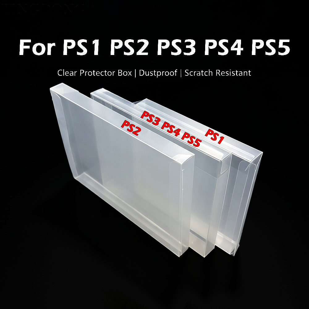 Party Games Ps3 - 1-10개 투명 PET 게임 보호 박스