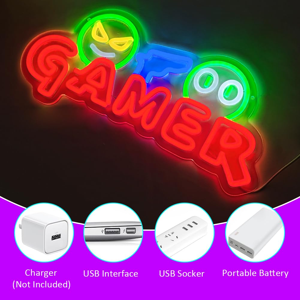 게이머 네온사인 LED 벽등 맞춤형 다채로운 게임 네온 - Party Games Graduation 리뷰 및 가격
