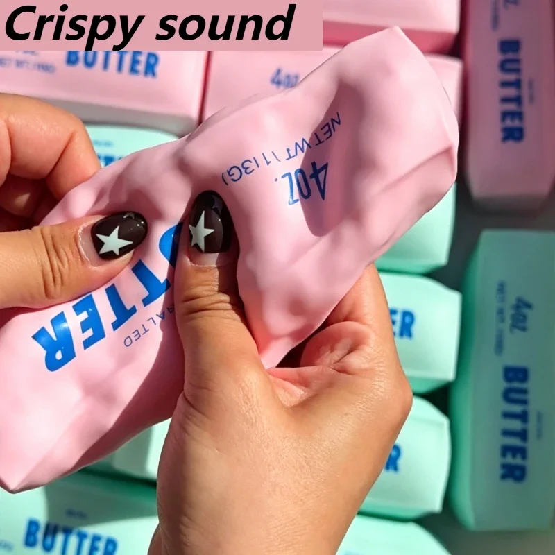 버터 스틱 스퀴시 스트레스 볼 피젯 토이 크런치 스퀴즈 - Party Games Questions 리뷰 및 가격