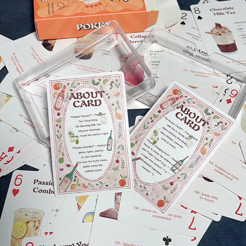 캠핑 인기 보바 밀크티 포커 보보 밀크티 게임 장비 파 - Book Party Games 리뷰 및 가격
