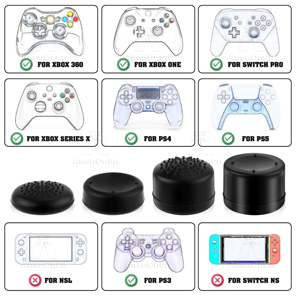 엄지 그립 캡 컨트롤러 조이스틱 캡 하이 퀄리티 실리콘 - Party Games Ps3 리뷰 및 가격
