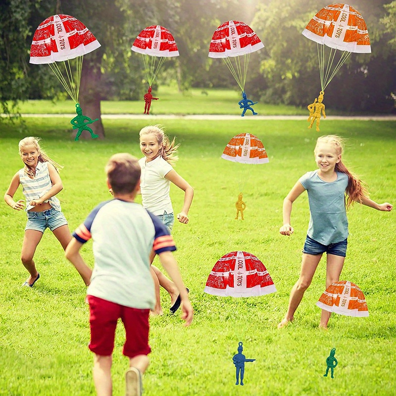 어린이용 낙하산 장난감, 육군 남자 액션 피규어, 손  - Party Games Kids Ideas 리뷰 및 가격